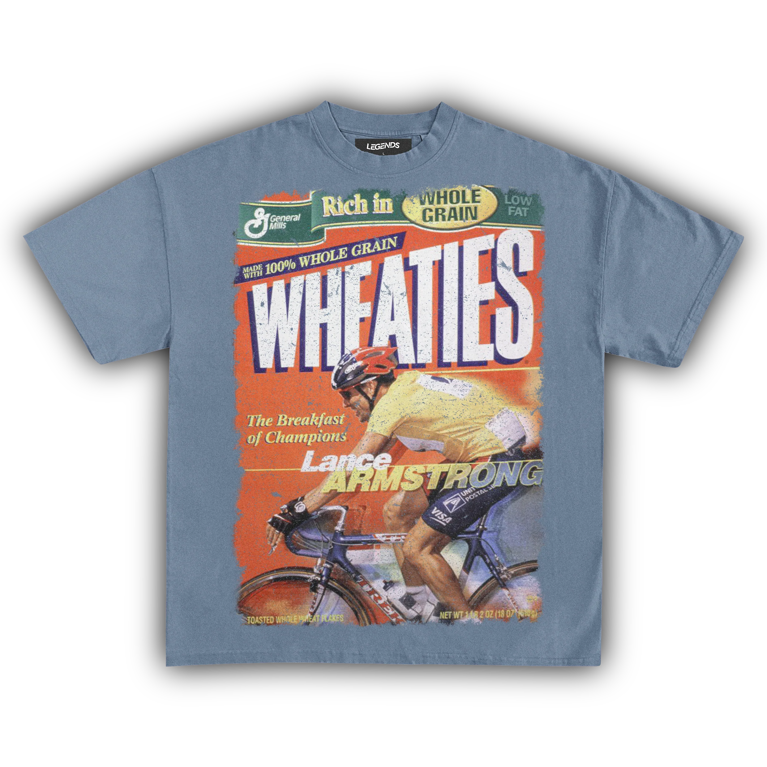 WHEATIES LANCE ARMSTRONG 1999 VINTAGE TEE - Image 5