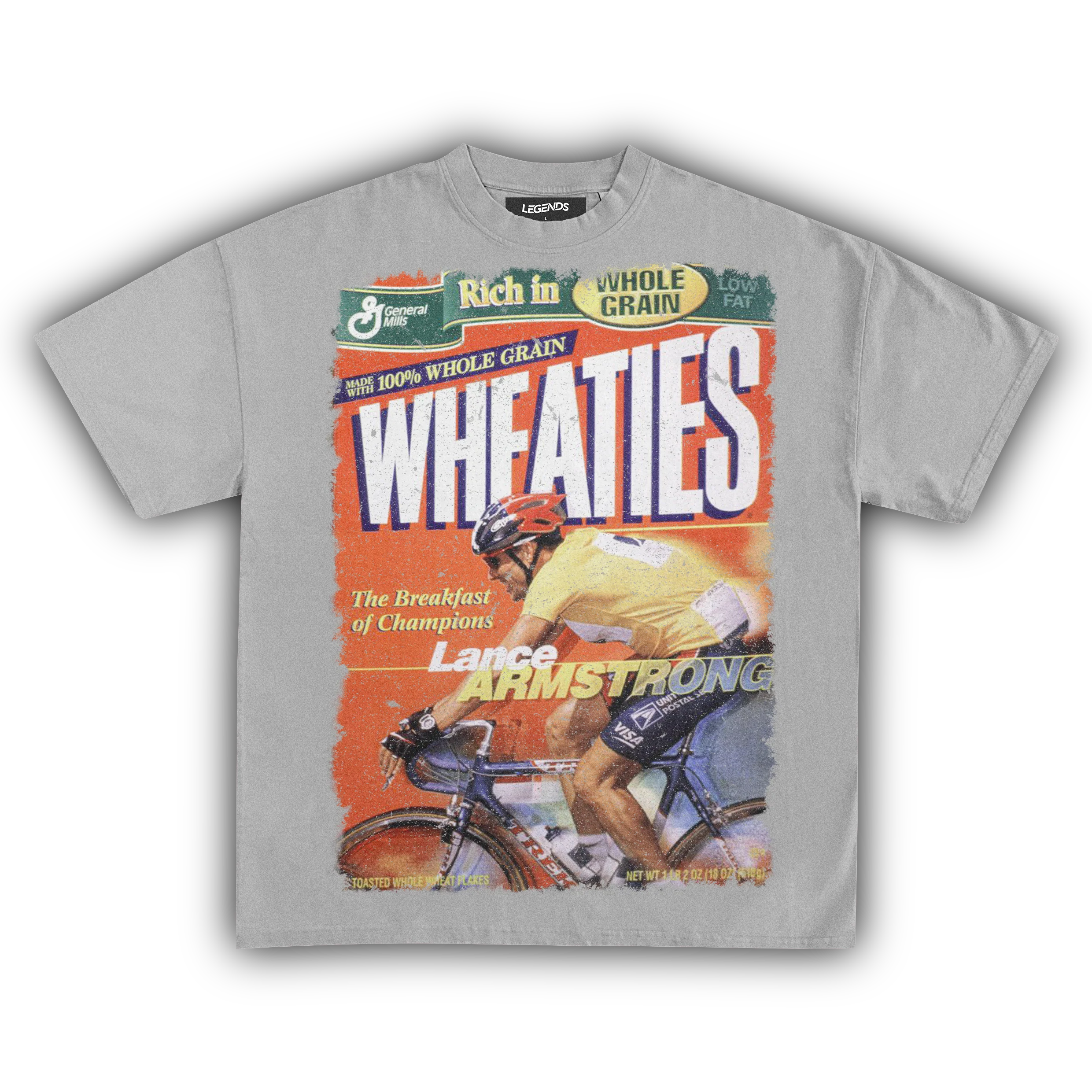 WHEATIES LANCE ARMSTRONG 1999 VINTAGE TEE - Image 6