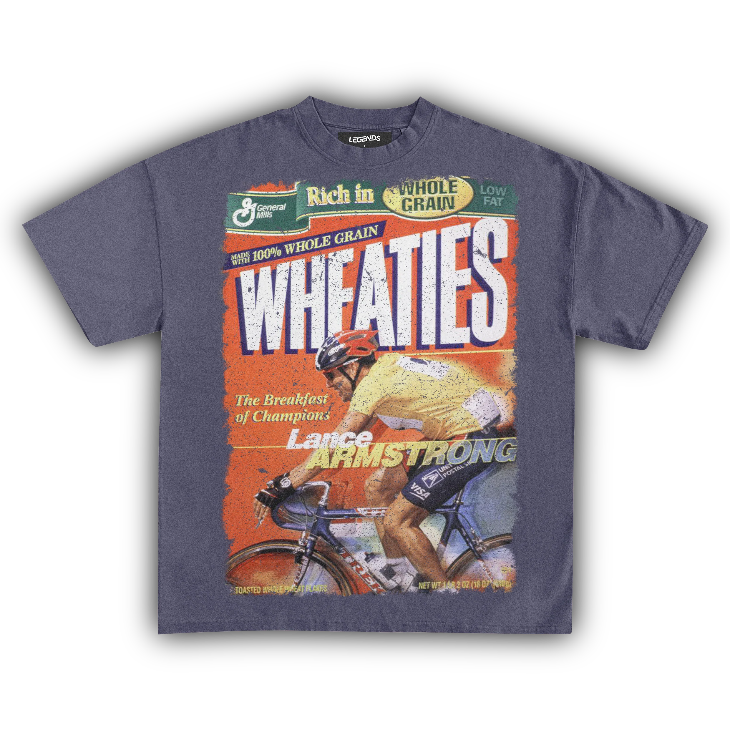 WHEATIES LANCE ARMSTRONG 1999 VINTAGE TEE - Image 9