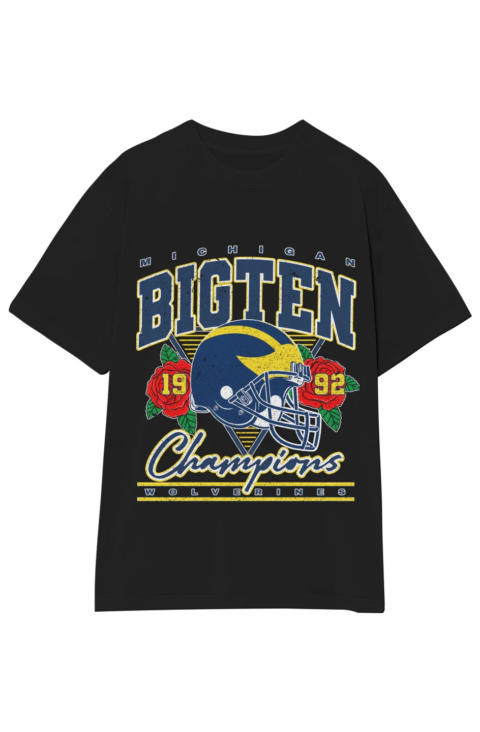 WOLVERINES VINTAGE 1992 BIG TEN CHAMPIONS TEE - Image 12