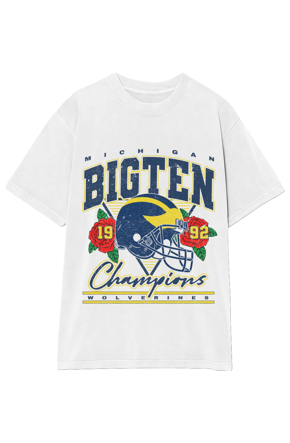 WOLVERINES VINTAGE 1992 BIG TEN CHAMPIONS TEE - Image 13