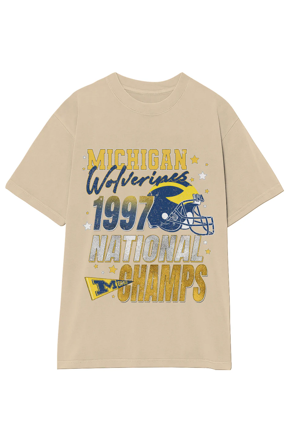 WOLVERINES VINTAGE 1997 NATIONAL CHAMPS TEE - Image 17