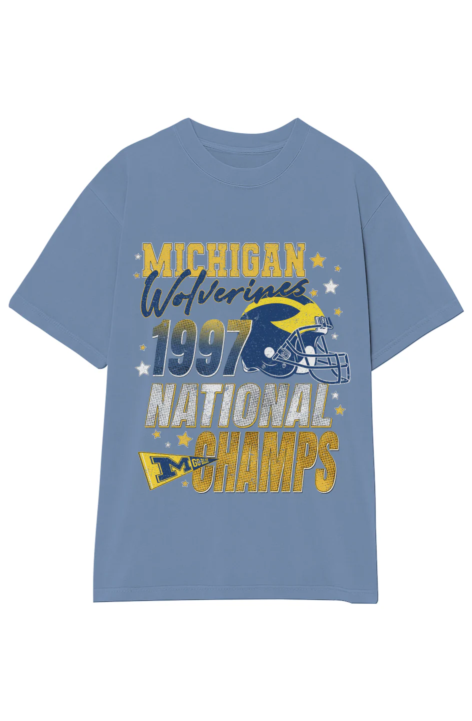 WOLVERINES VINTAGE 1997 NATIONAL CHAMPS TEE - Image 18