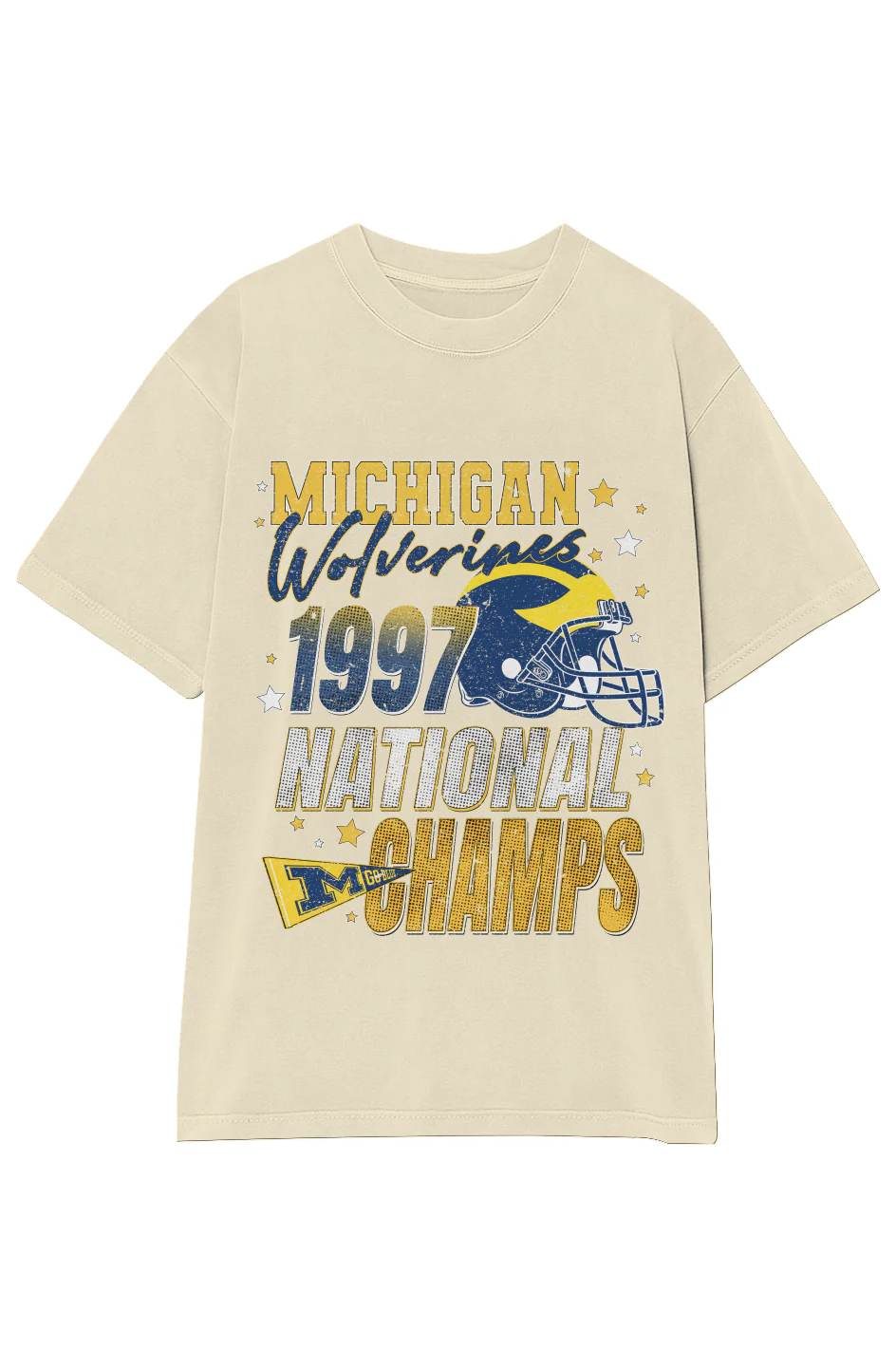 WOLVERINES VINTAGE 1997 NATIONAL CHAMPS TEE - Image 19
