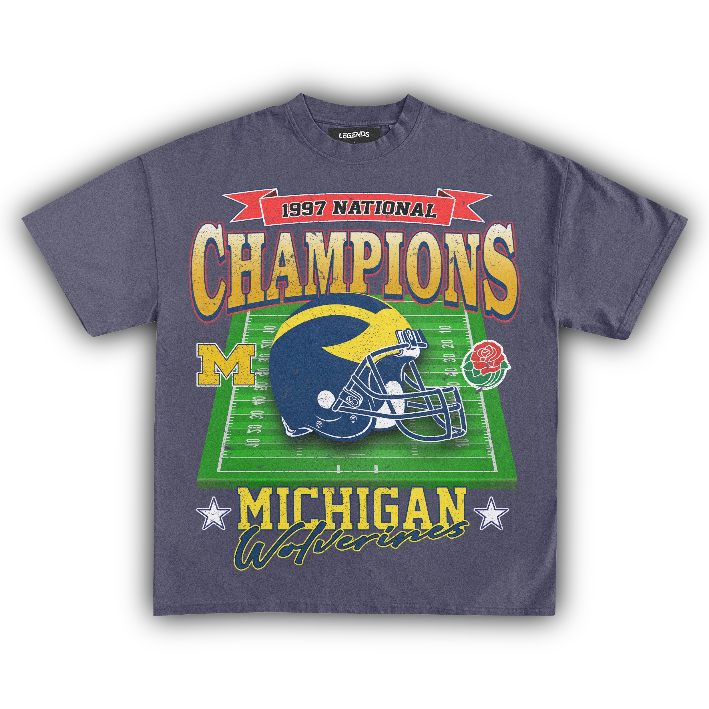 WOLVERINES VINTAGE 1997 ROSE BOWL TEE - Image 10