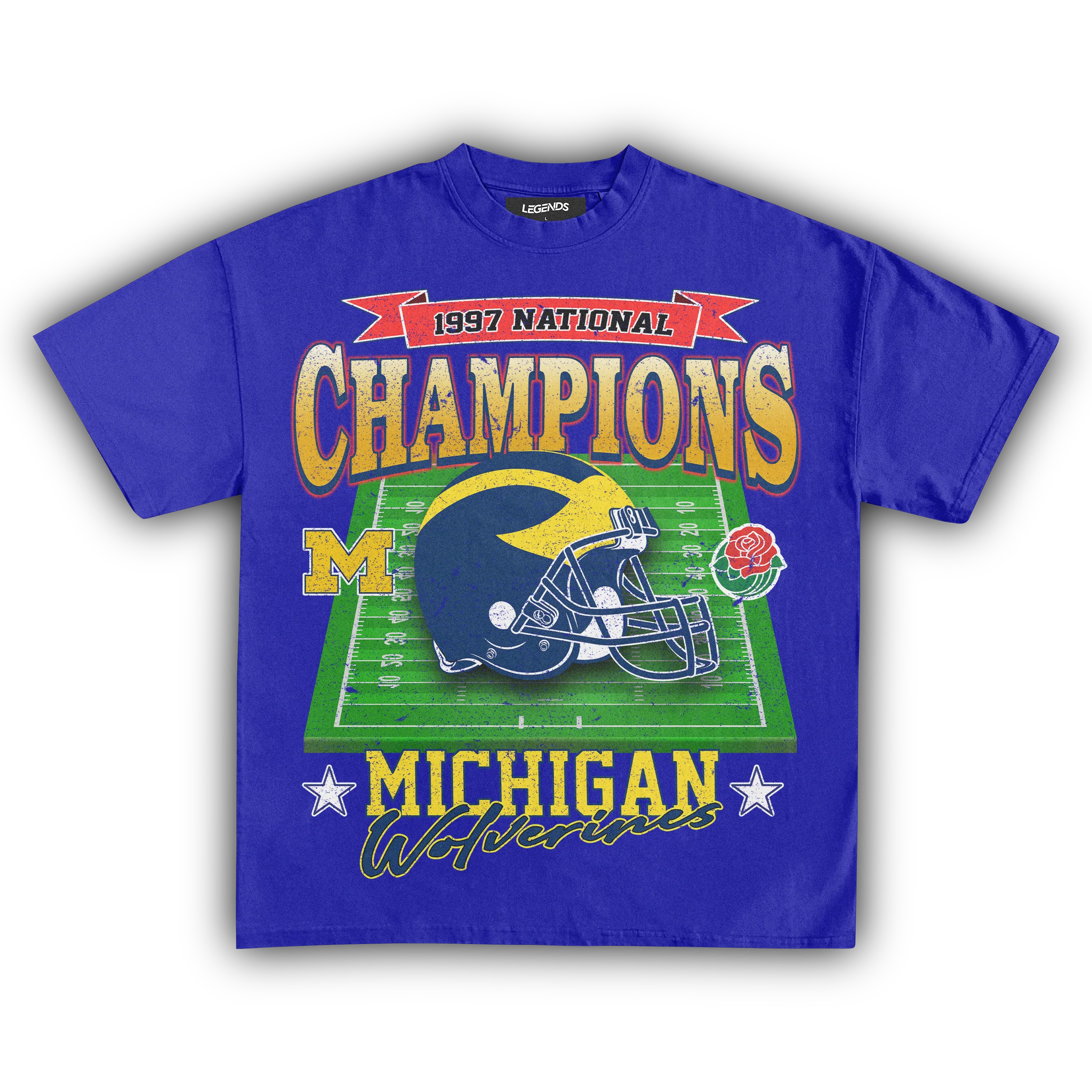 WOLVERINES VINTAGE 1997 ROSE BOWL TEE - Image 4