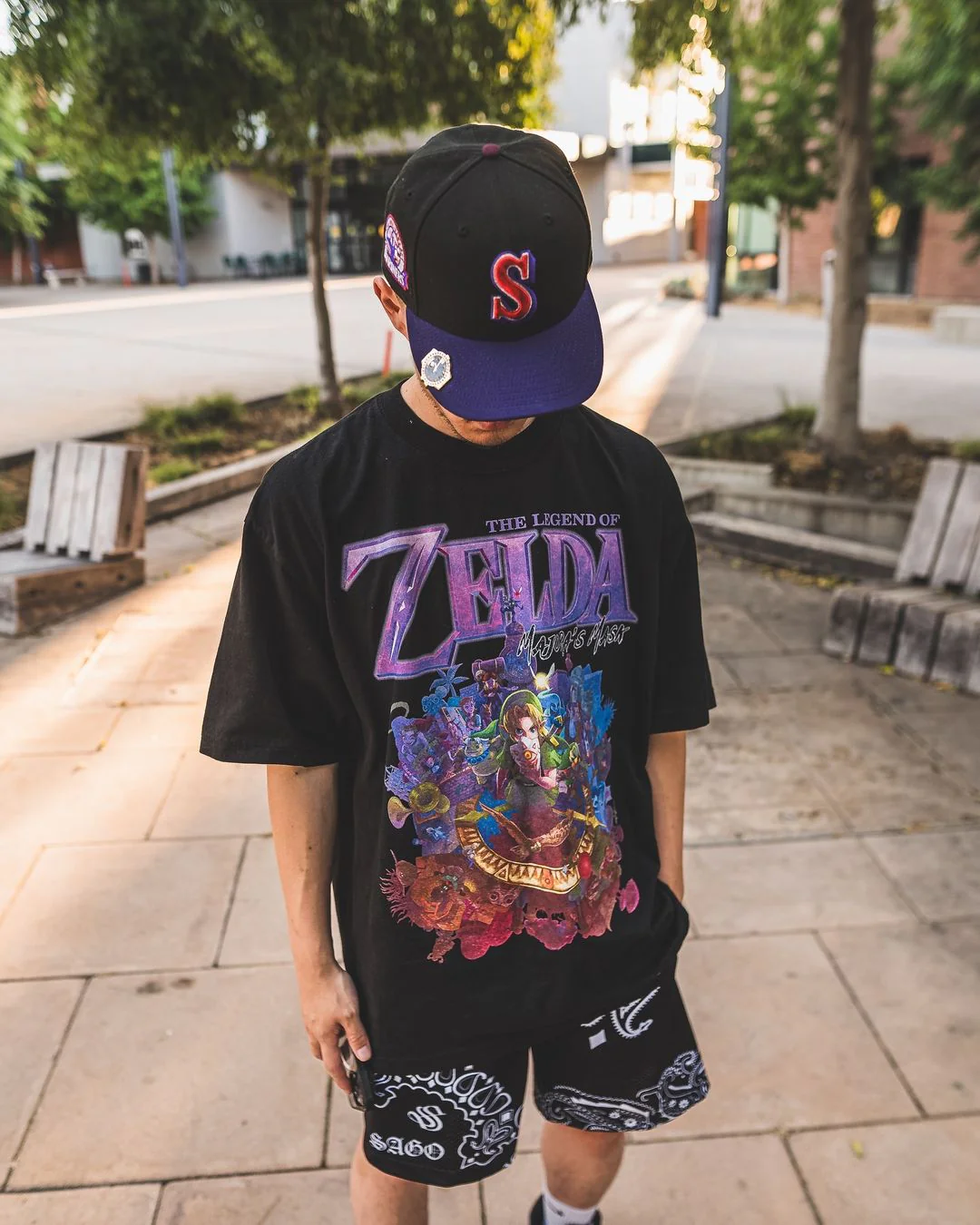 MAJORA'S MASK VINTAGE TEE - Image 5