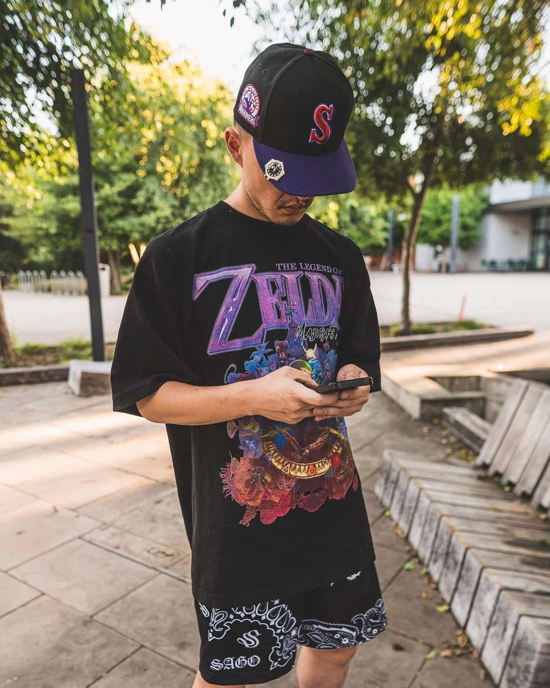 MAJORA'S MASK VINTAGE TEE - Image 9